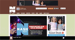 Desktop Screenshot of nashfm100.com